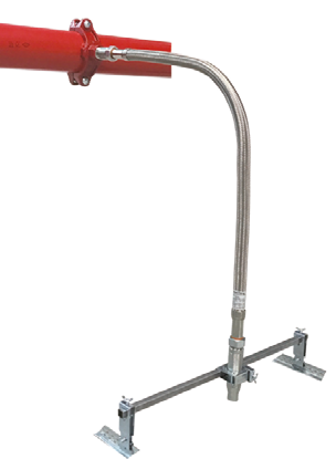 Manguera flexible para rociador